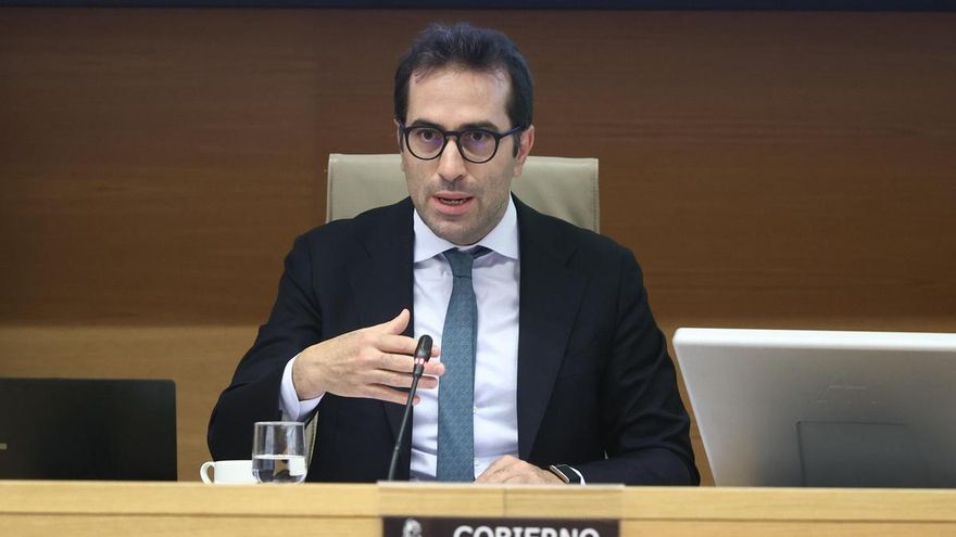 El vicepresidente primero del Gobierno y ministro de Economía, Comercio y Empresa, Carlos Cuerpo