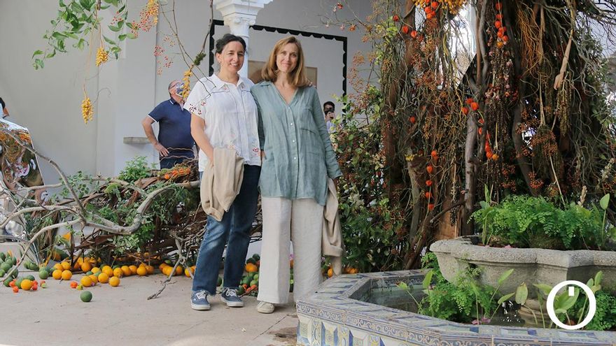 Instalación de Flora 2021 en el Museo Arqueológico