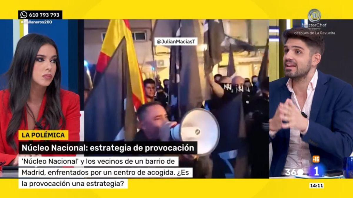 Sarah Santaolalla, en RTVE: "Vox es un partido fascista y debería ser ilegalizado"