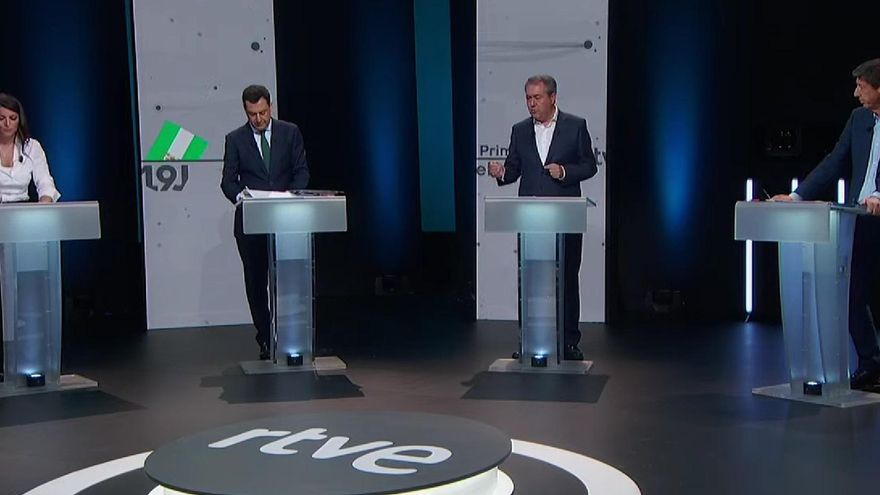 Juan Espadas en un momento de su intervención.