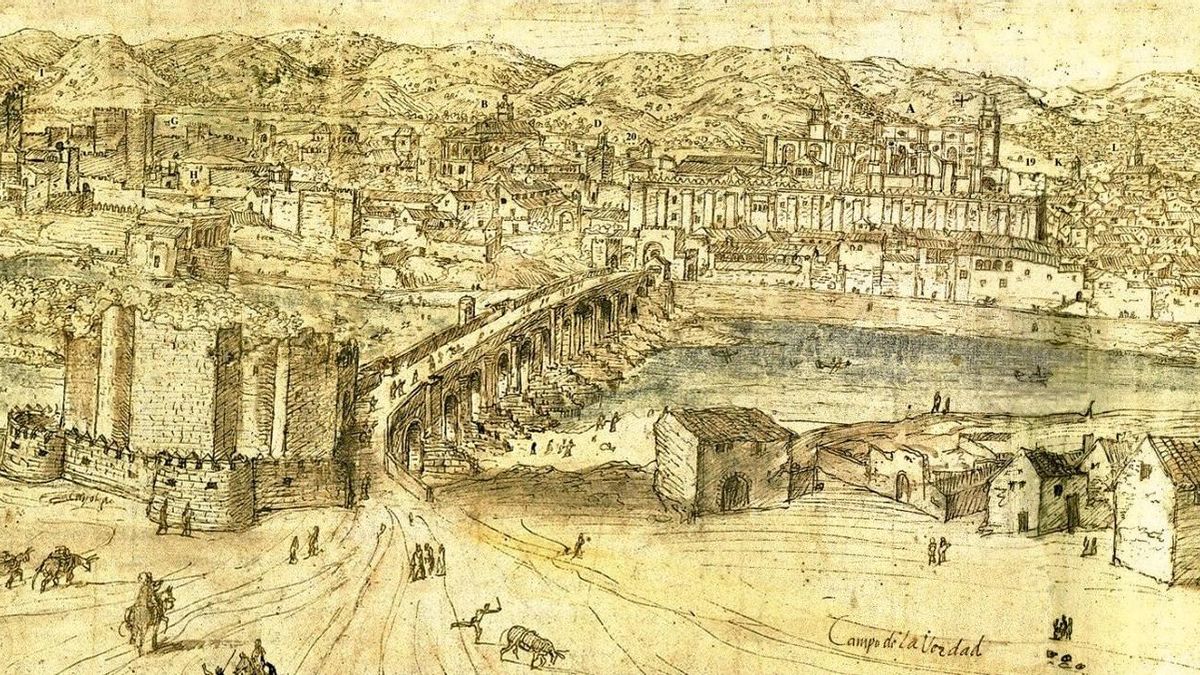 Cordoba  de Anton van den Wyngaerde