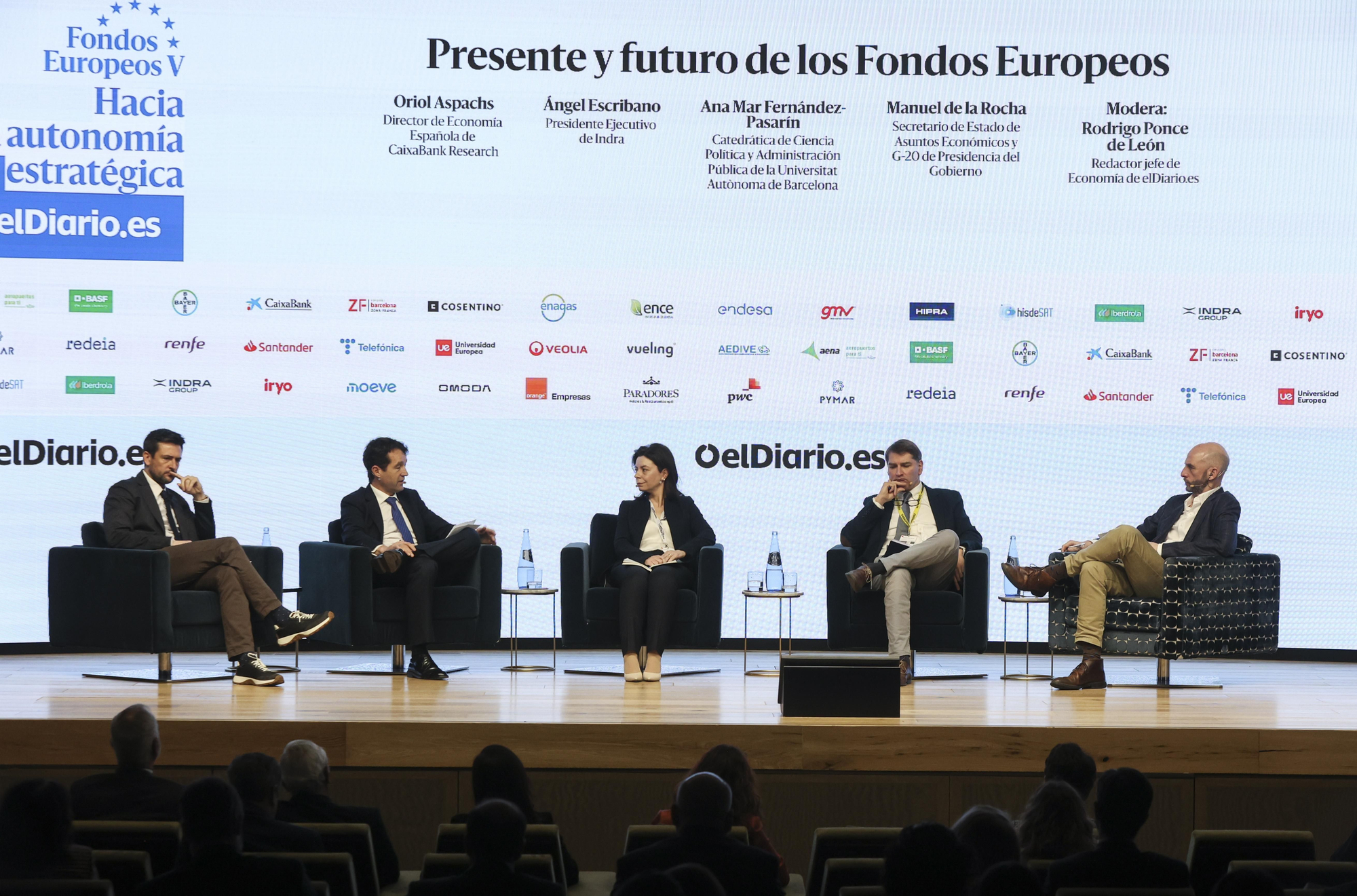 Mesa 'Presente y futuro de los Fondos Europeos'
