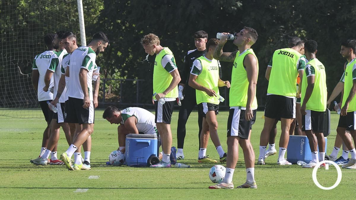 Primer entrenamiento de pretemporada del Córdoba CF