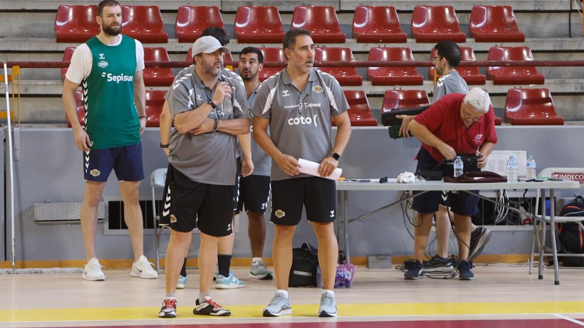 Entrenamiento del Cajasol Coto Córdoba en Vista Alegre