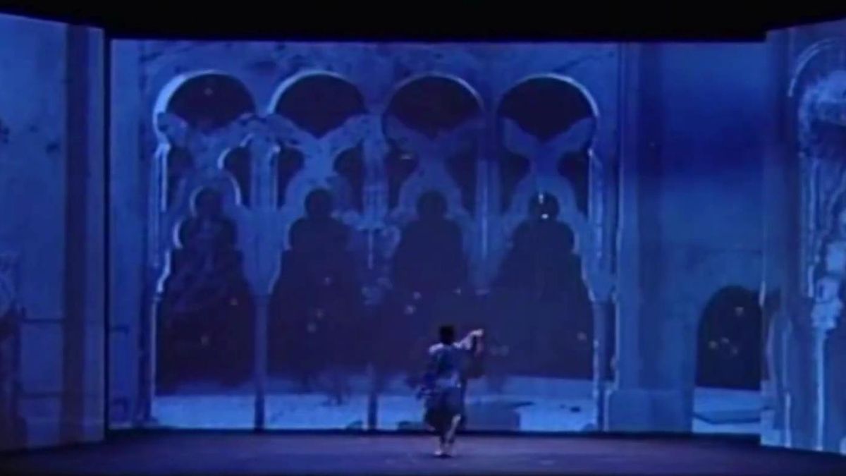 Una imagen del musical 'Wallada', cuando se estrenó en el Alcázar de Córdoba en 2004.