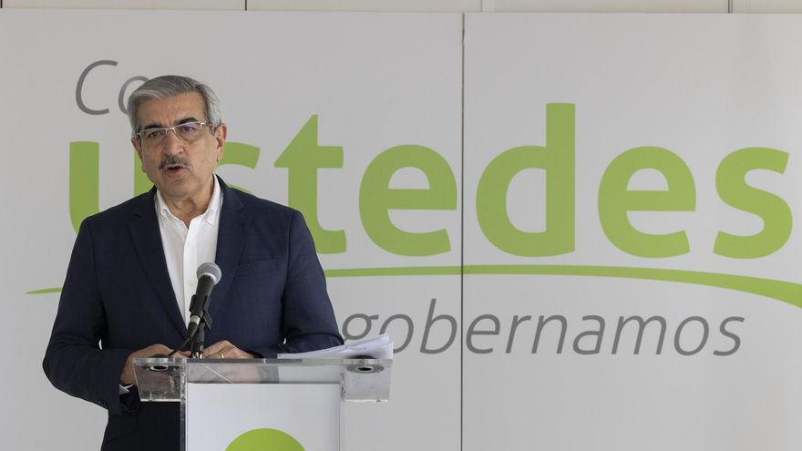 El presidente de Nueva Canarias asegura que responderá a las dificultades del partido "con unidad y compromiso"