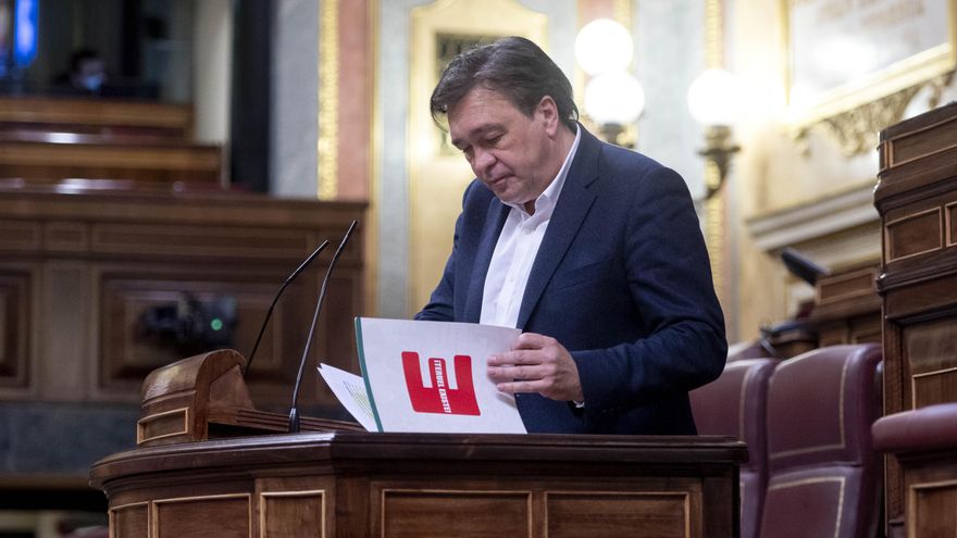 El diputado de Teruel Existe, Tomás Guitarte, en una imagen de archivo.