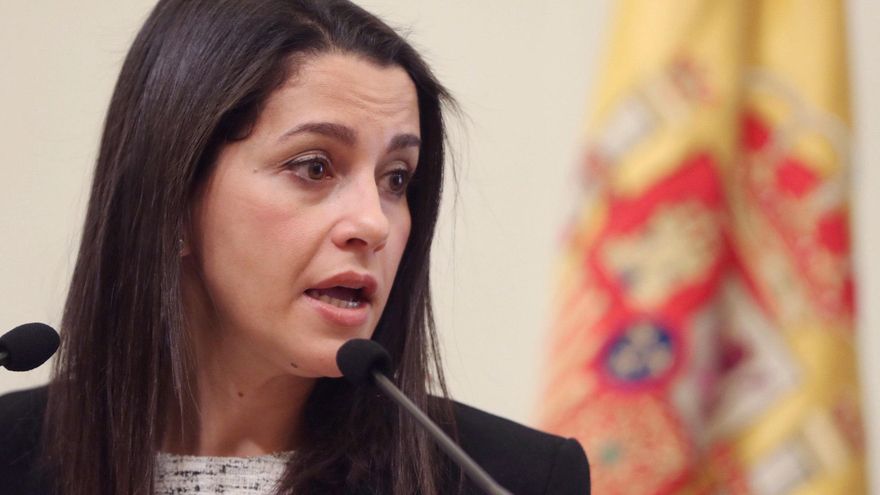 La presidenta de Ciudadanos, Inés Arrimadas. EFE/Javier Cebollada/Archivo