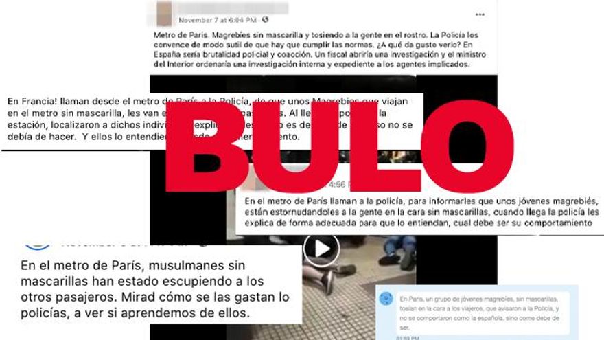 No son "musulmanes" detenidos por toser "en la cara a los viajeros": son ultras de un equipo de fútbol en Bucarest