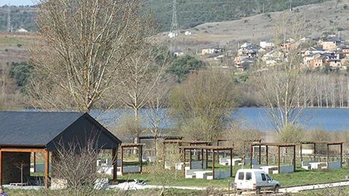 Campamento de Carucedo, en una imagen de archivo.