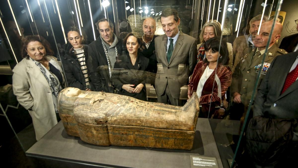 Inauguración de la exposición El despertar a la vida. Infancia y adolescencia en el Antiguo Egipto