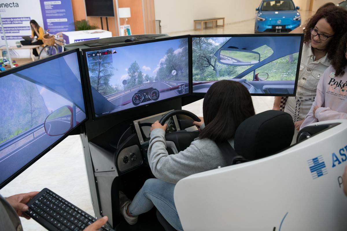 Los simuladores tienen un gran éxito en Moveo