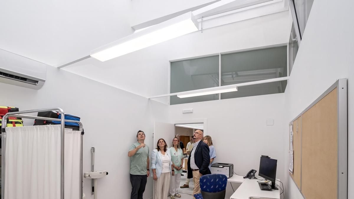 Una de las consultras del Centro de Salud de Los Castros, tras su renovación
