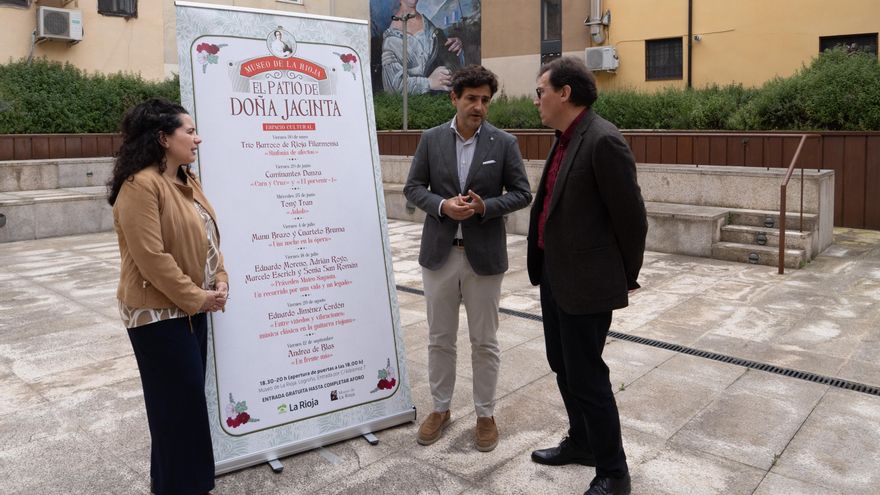 El Patio de Doña Jacinta del Museo de La Rioja se abre a la cultura este verano