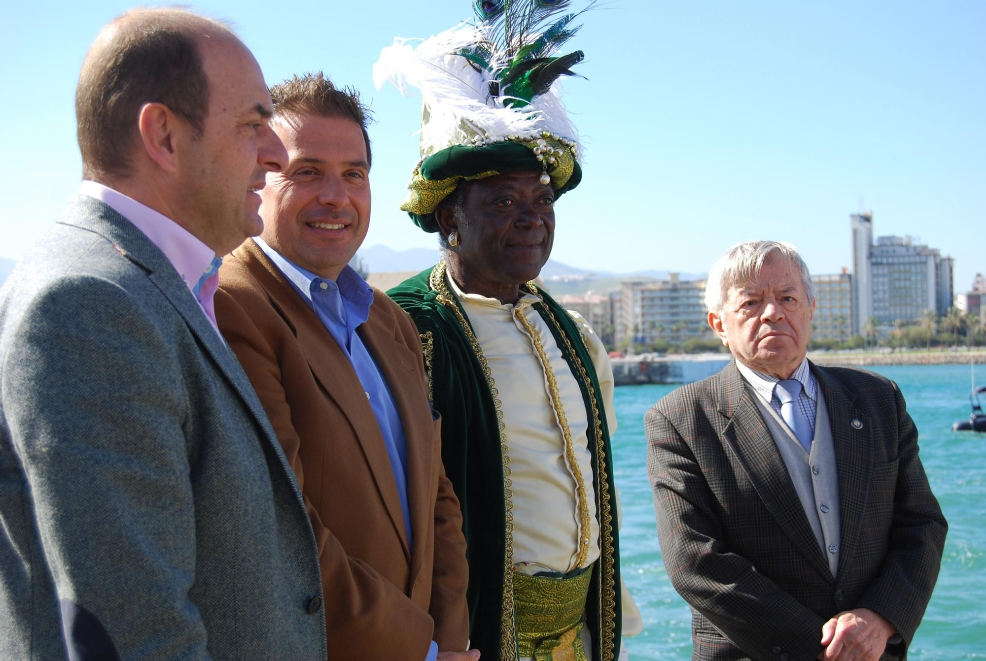 Juan José Cardona, Luis Ibarra, Baltasar y Ricardo Villares