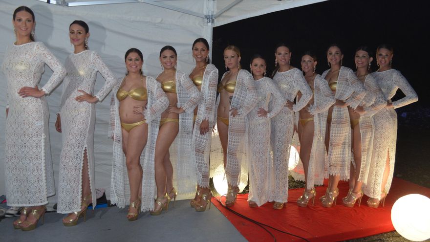 Las candidatas a reina de las Fiestas Lustrales