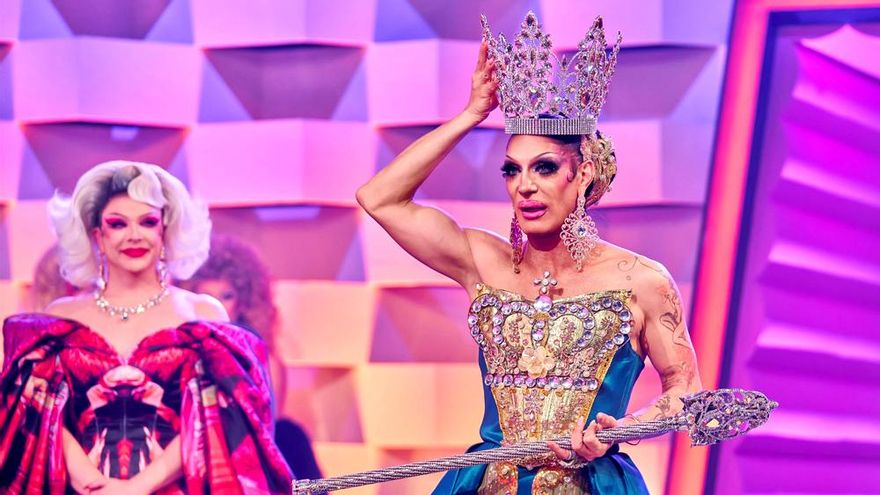 'Drag Race' coronó a Satín Greco como ganadora tras la caída anticipada de su gran rival en la final: "¡Como una woman!"