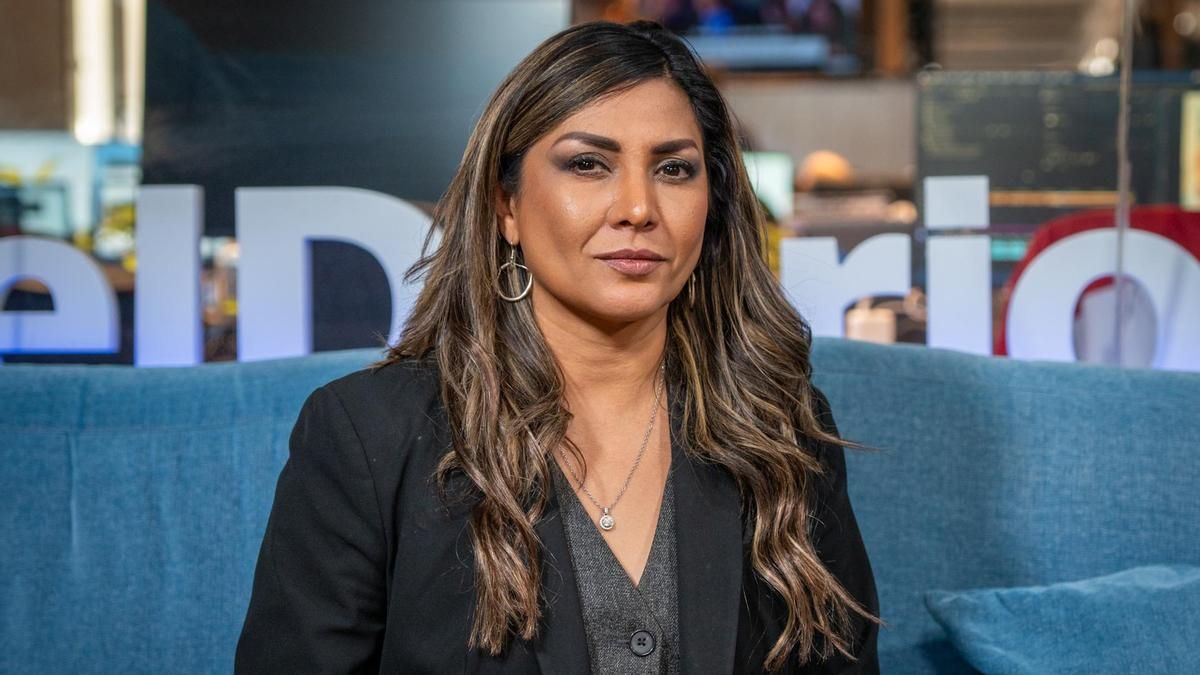 La periodista de investigación Sandra Romandía, durante la entrevista con elDiario.es.