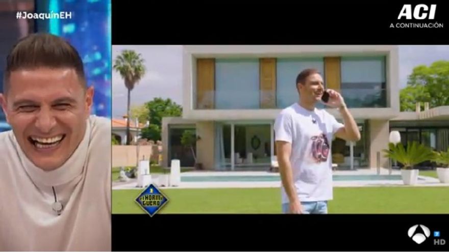 Joaquín en la promo de 'Joaquín, El novato'