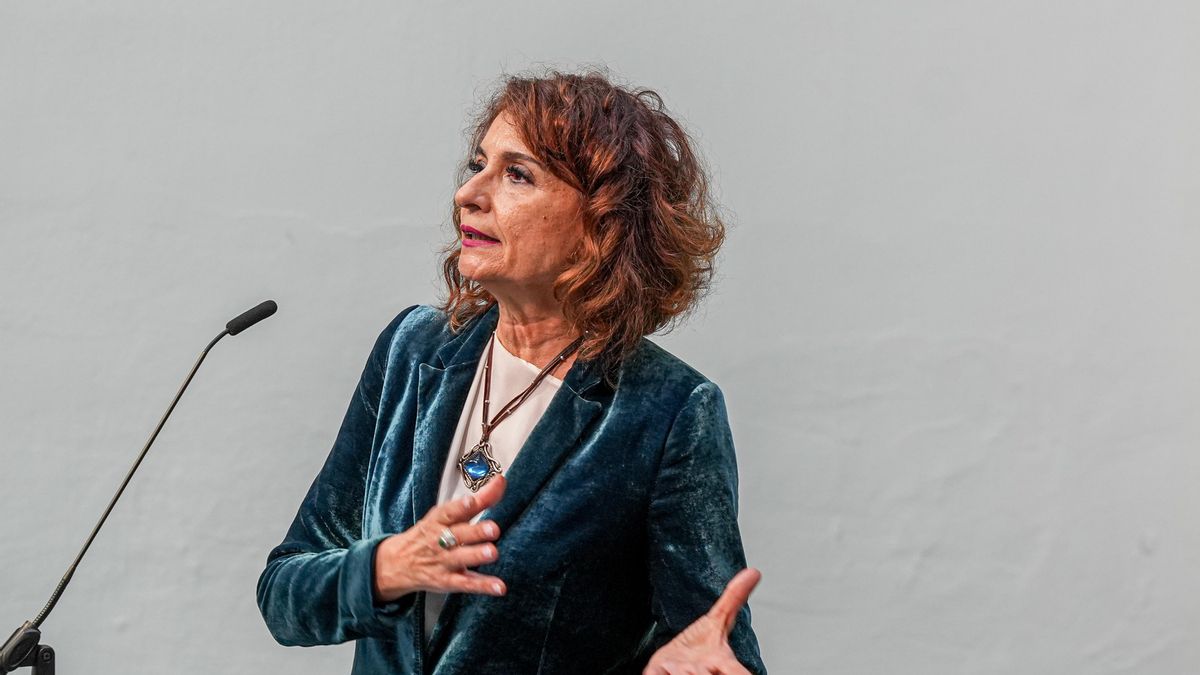 La vicepresidenta y ministra de Hacienda, María Jesús Montero, en una imagen de archivo.