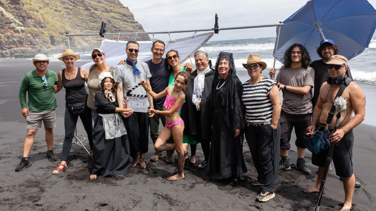 Rodado en diversas localizaciones de La Palma el cortometraje ‘Aceró’