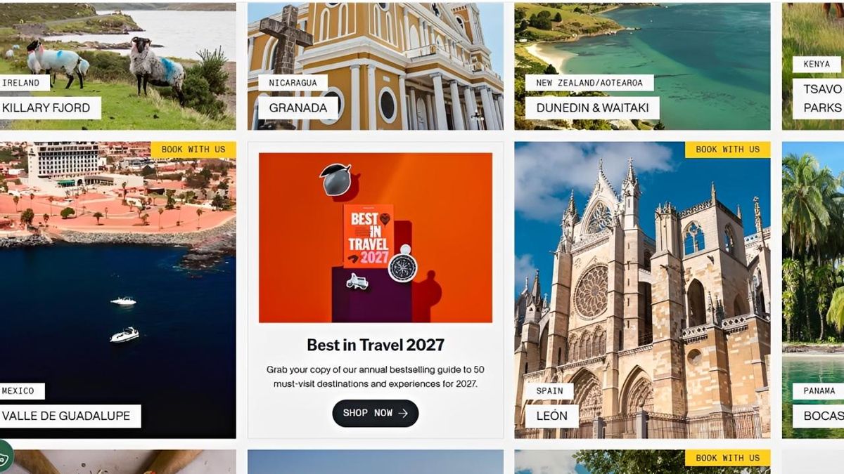De los 25 mejores destinos del mundo que elige Lonely Planet para viajar en 2027, solo uno está en España