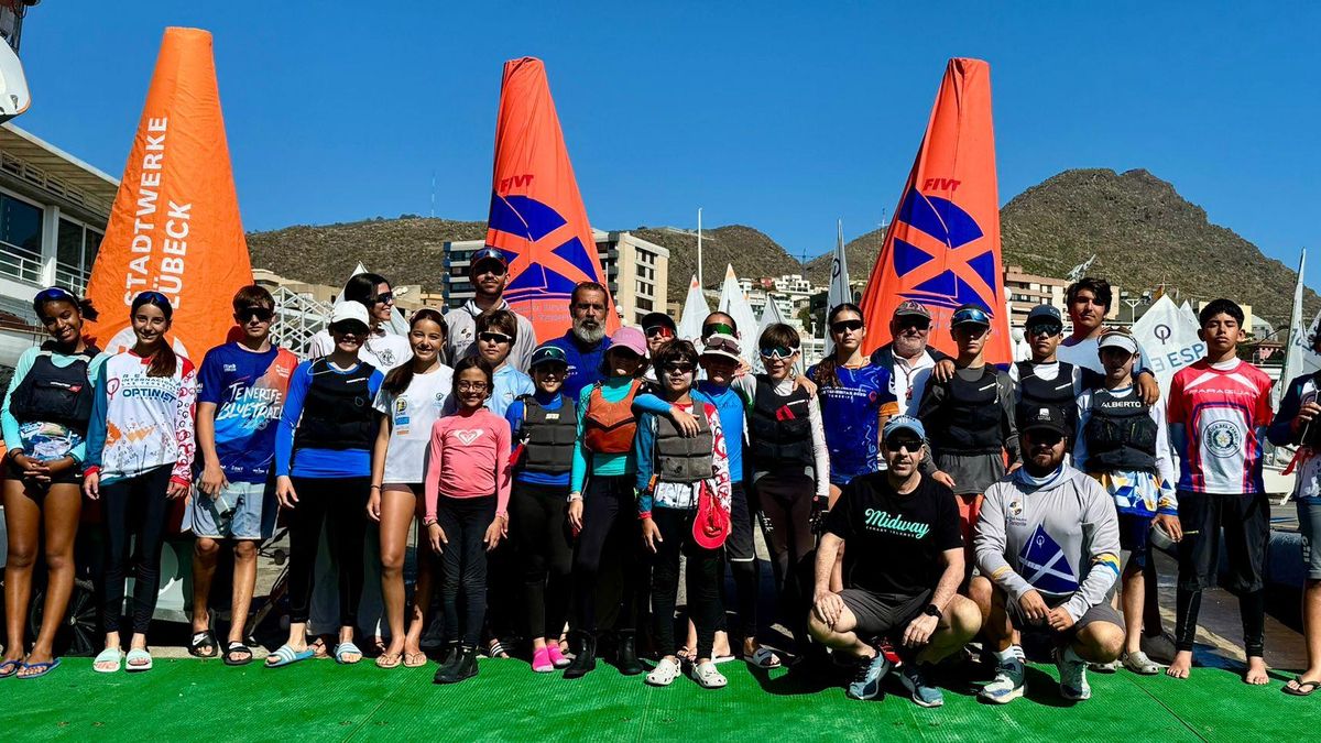 Tecnificación de la FIVT preparatoria del Campeonato de Canarias de Optimist por equipos