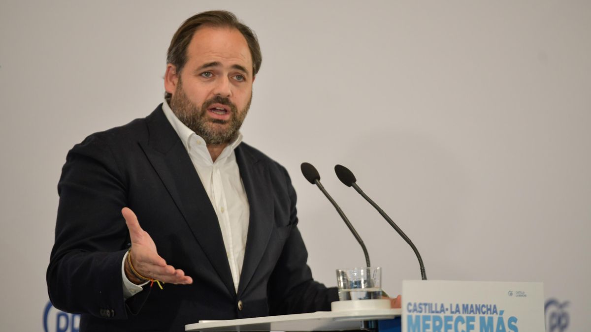 Archivo - Paco Núñez durante su intervención en la Interparlamentaria del Partido Popular de Castilla-La Mancha celebrada en Ciudad Real.