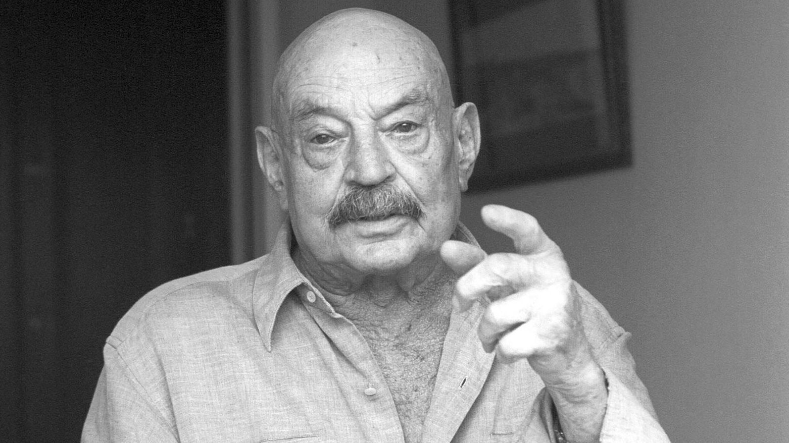 El poeta José Hierro, muy vinculado a la UIMP.