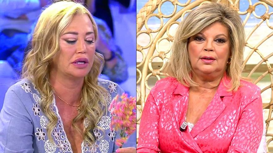 Belén Esteban se emociona en directo por el fin de 'Sálvame' y Terelu confirma cómo se enteraron de la cancelación