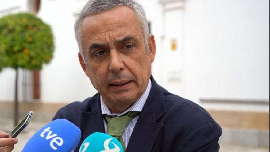 El portavoz del Grupo Parlamentario Vox, Ángel Pelayo Gordillo, en una imagen de archivo