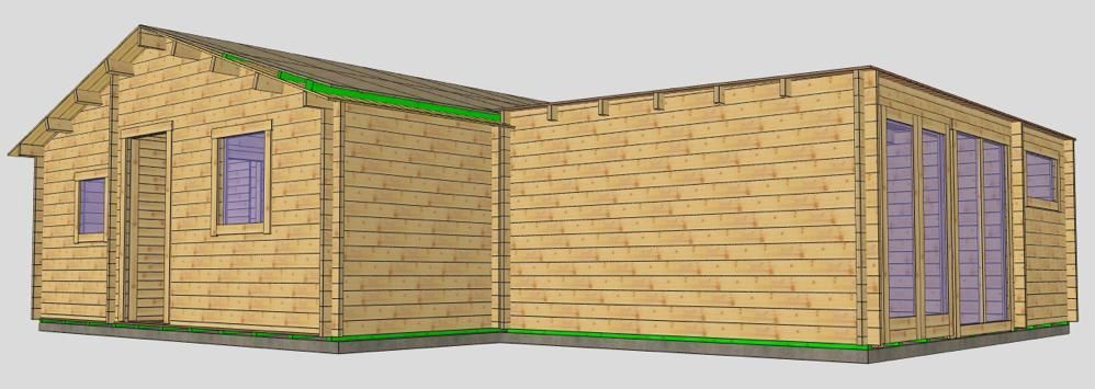 Plano de las casas adquiridas para La Palma