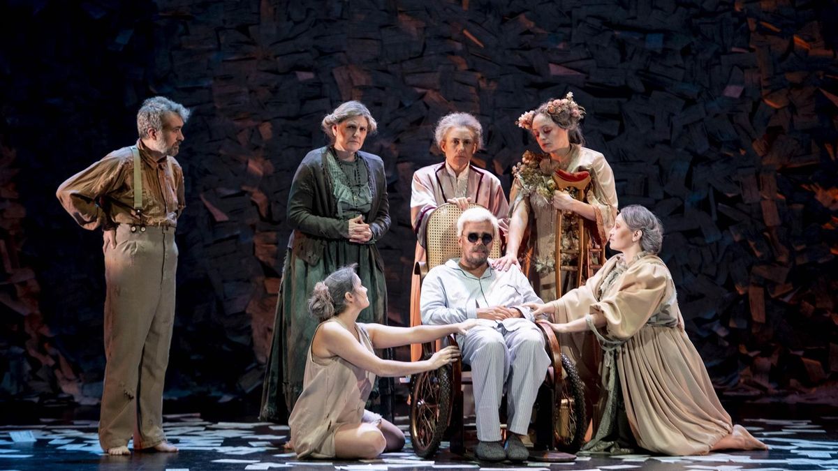 'El último viaje de Galdós' será la primera obra en levantar el telón. (FOTO: NACHO GONZÁLEZ)