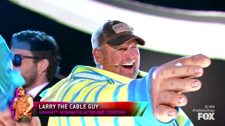 Larry The Cable Guy en 'The Masked Singer'