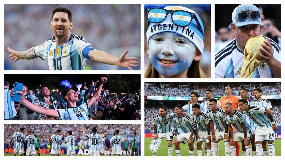 Fiesta celeste y blanca en el debut argentino en el Mundial 2026.