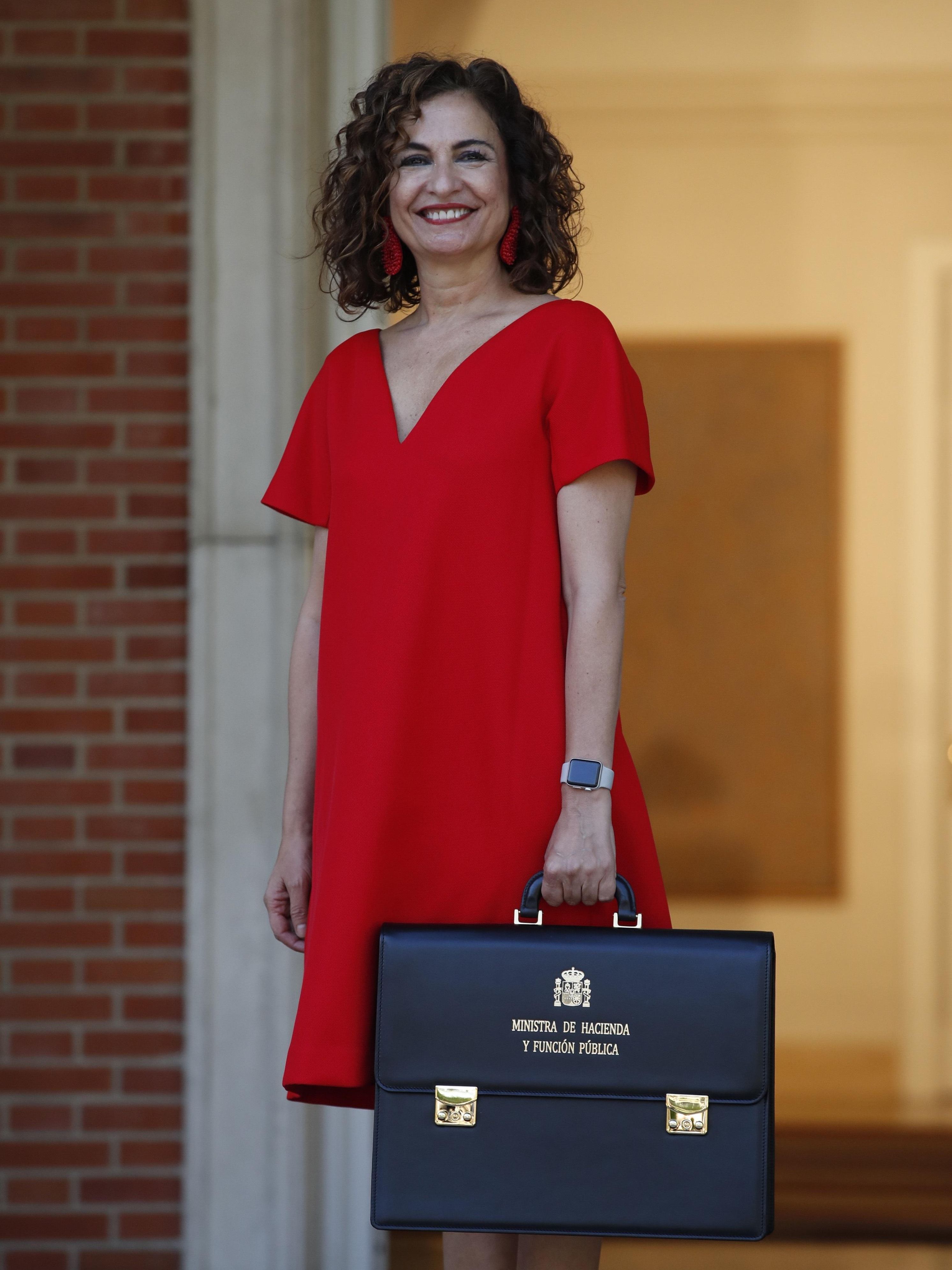 La ministra de Hacienda y Función Pública, María Jesús Montero, ex portavoz del Gobierno