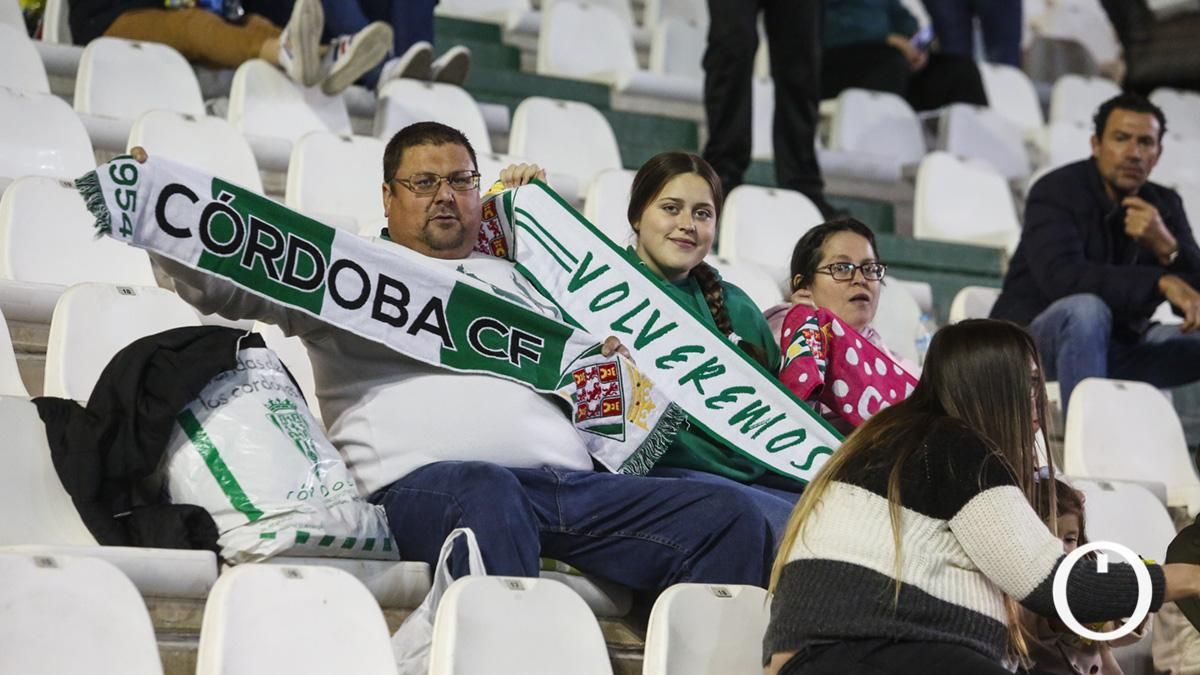 Grada Blanquiverde del Córdoba CF - Real Murcia