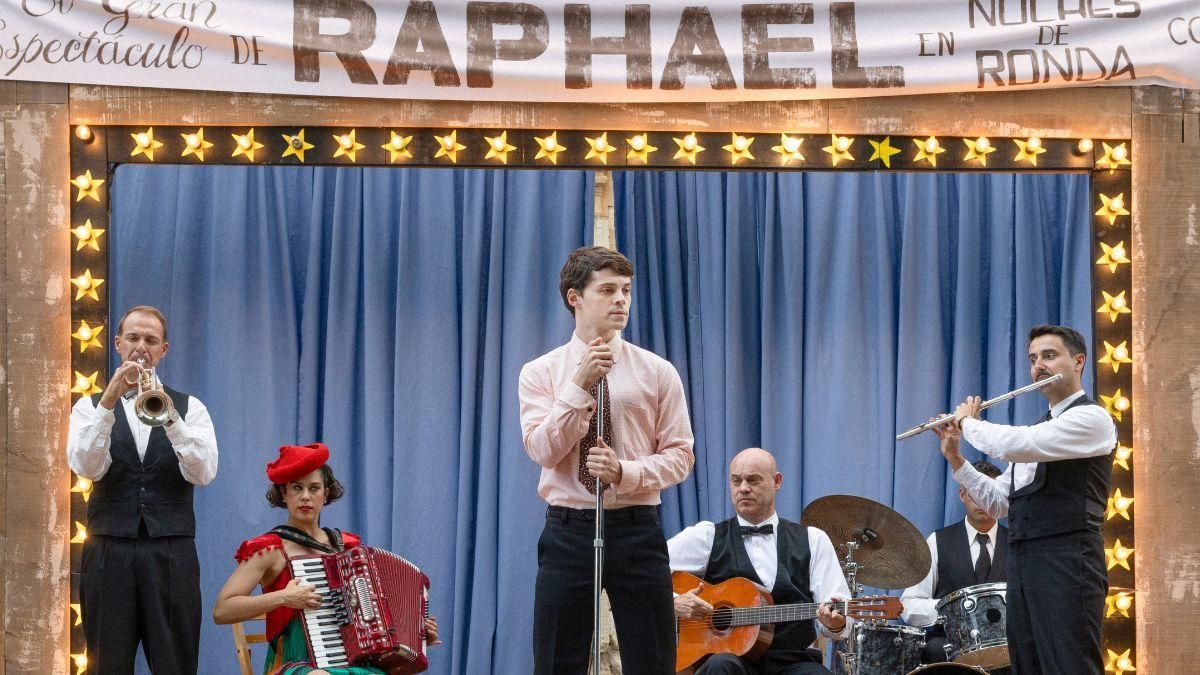 Imagen de 'Aquel', serie sobre la vida de Raphael