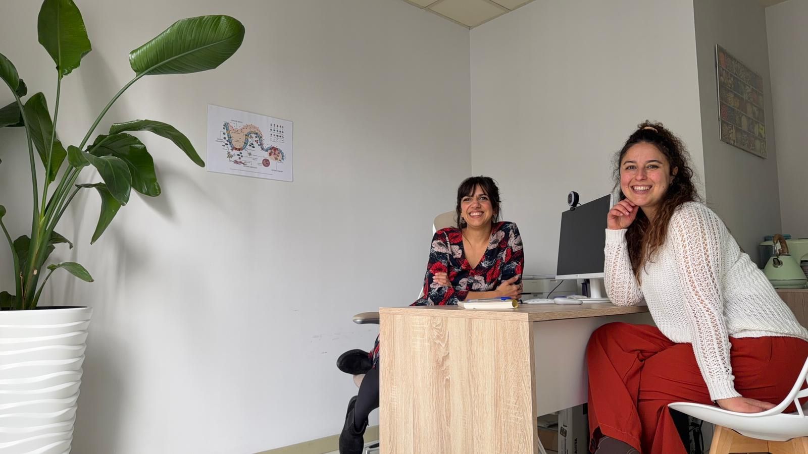 Sara Santos y Estefanía del Barrio Herguedas
