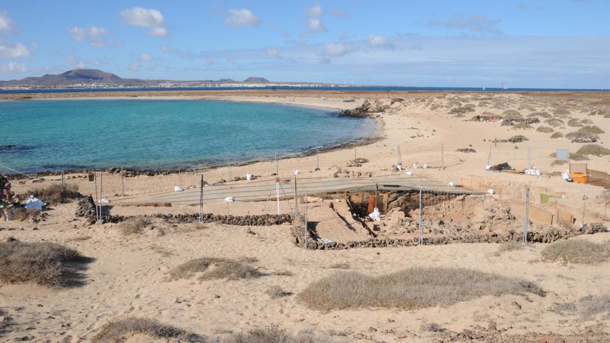 El yacimiento romano del islote de Lobos, una joya de la historia de Canarias en estado de abandono