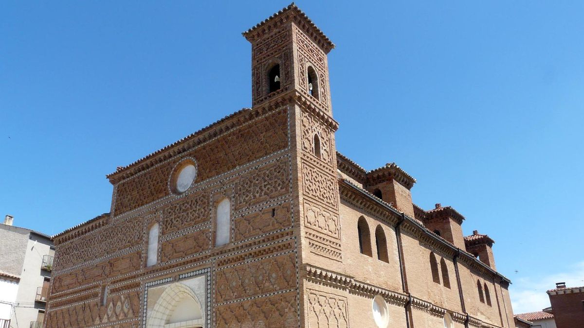 Iglesia de Santa María, en Tobed.