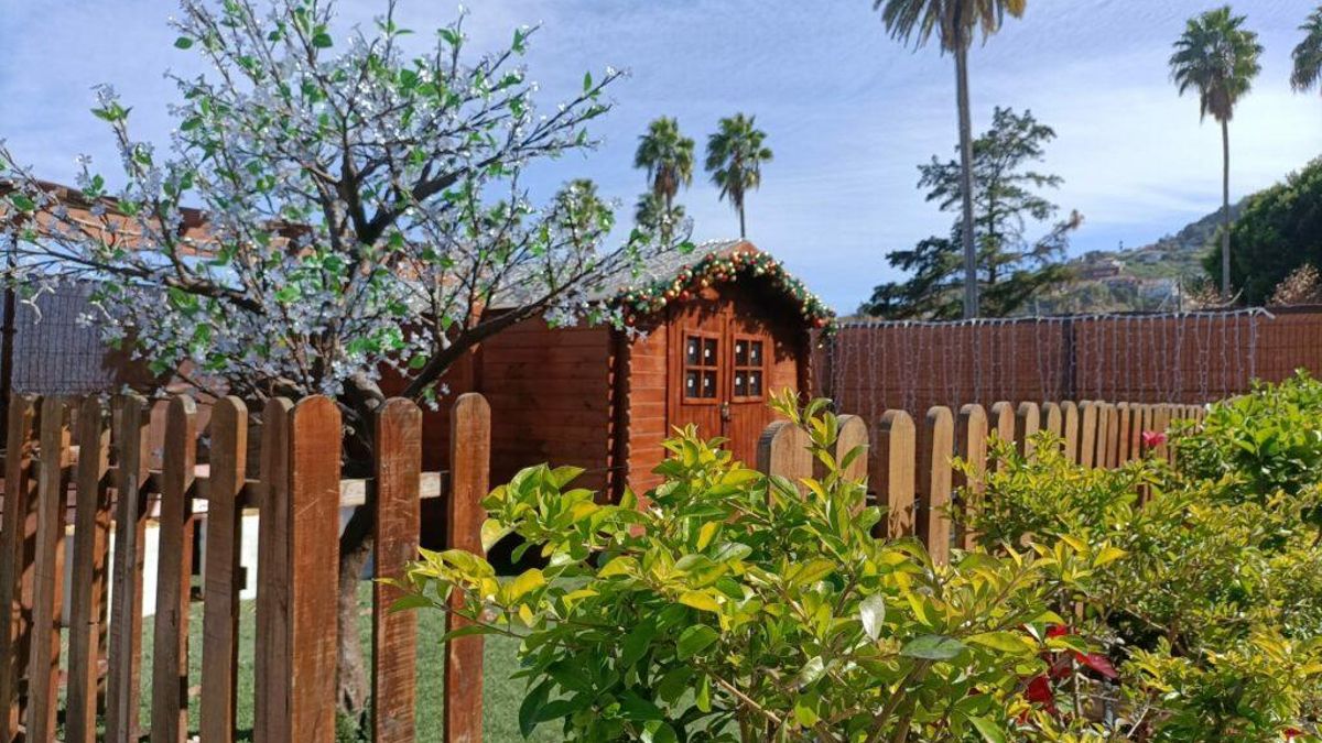 Papá Noel regresa a su casita en Santa Brígida