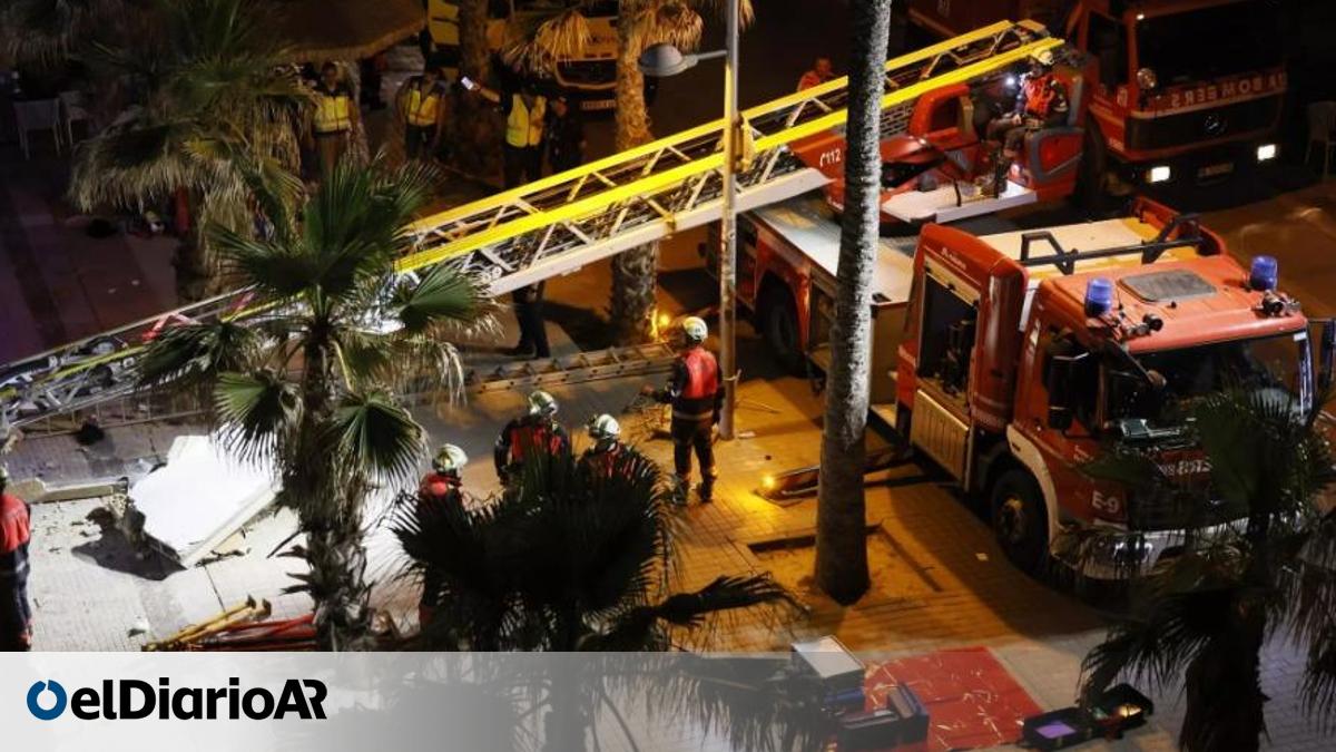 Cuatro muertos y 16 heridos en el derrumbe de un edificio en Playa de ...