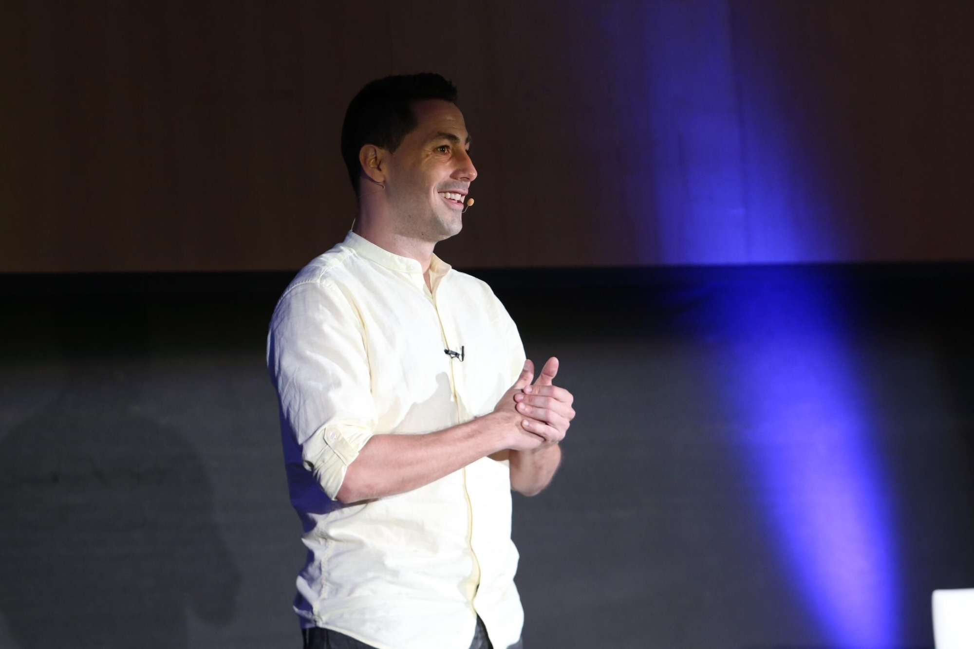 David Cuesta, uno de los periodistas fundadores de Despiertos. (Alejandro Ramos).