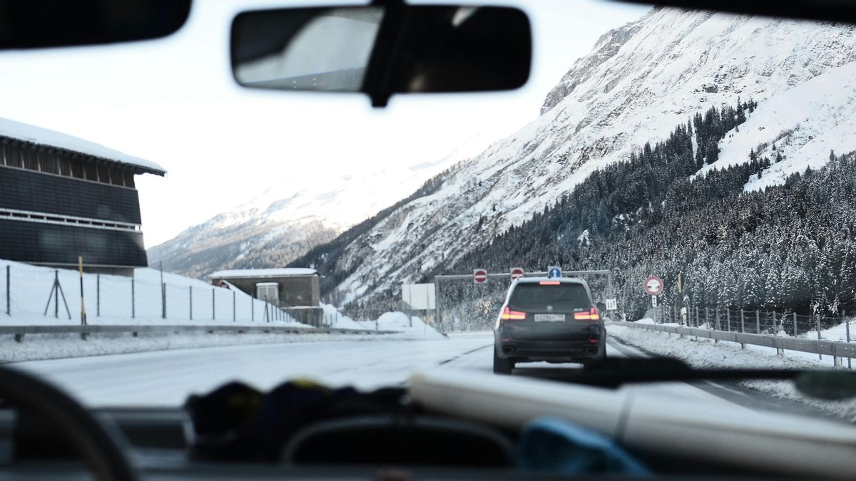 Los cuatro colores de la nieve a los que hay que prestar especial atención en la carretera