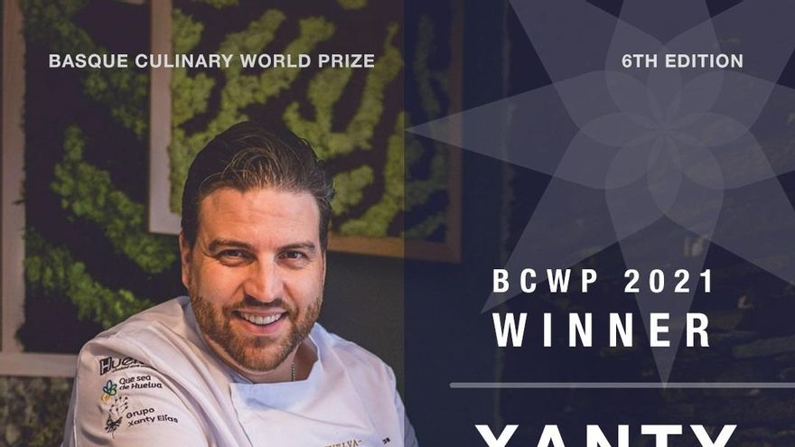 El chef Xanty Elías, ganador del Basque Culinary World Prize 2021