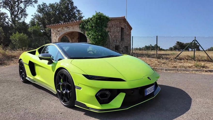 Lamborghini Temerario durante la prueba