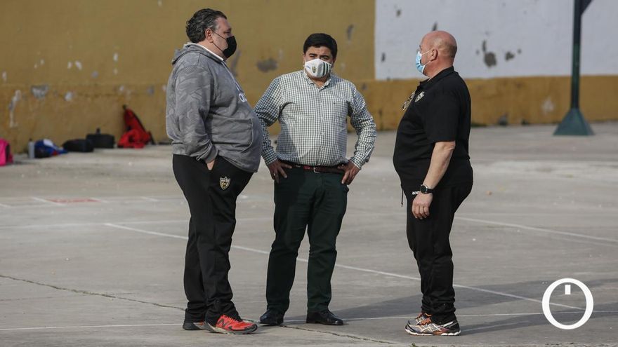 Entrenamiento de la cantera del Córdoba Patrimonio de la Humanidad