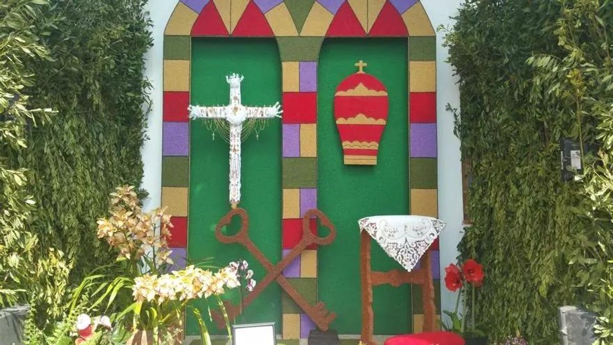 Imagen de archivo de la Cruz del barrio de Miranda.