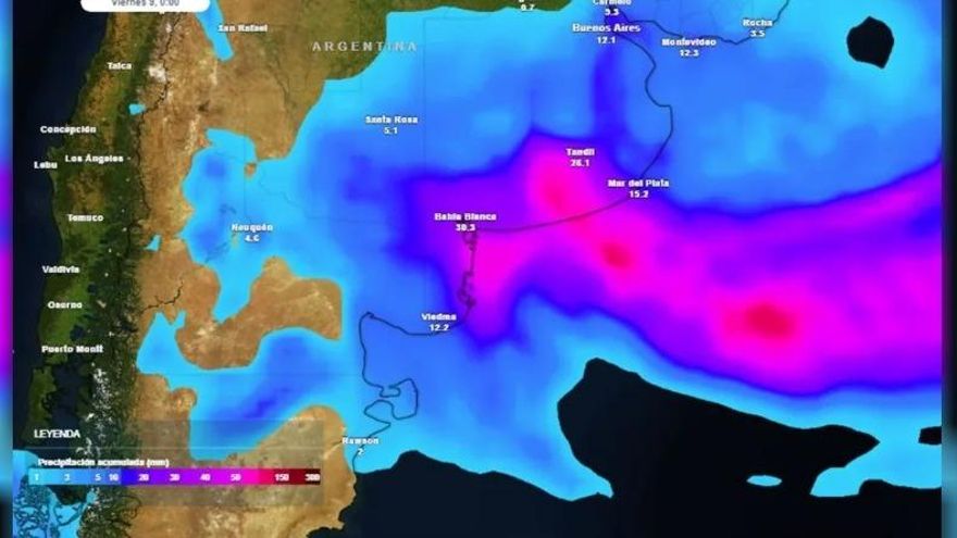 Alerta de ciclón en Buenos Aires: qué ciudades podrían verse afectadas